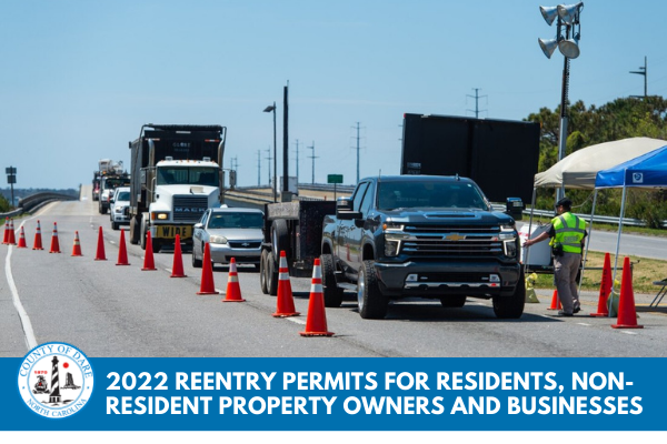Dare reentry permits now available for businesses, non-resident property owners and residents