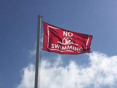 No Swimming flags posted from Duck to Hatteras; risk of rip current continues Tuesday