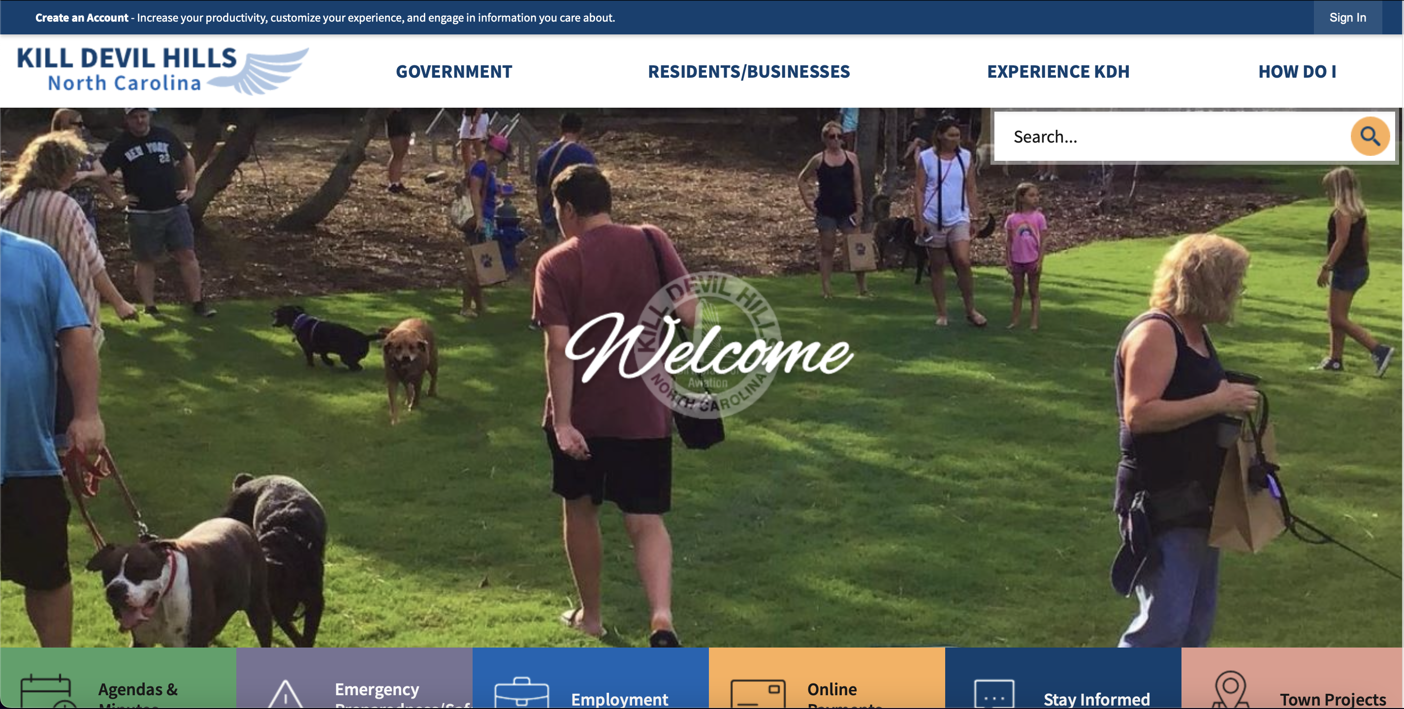 Town of Kill Devil Hills launches new and improved community website