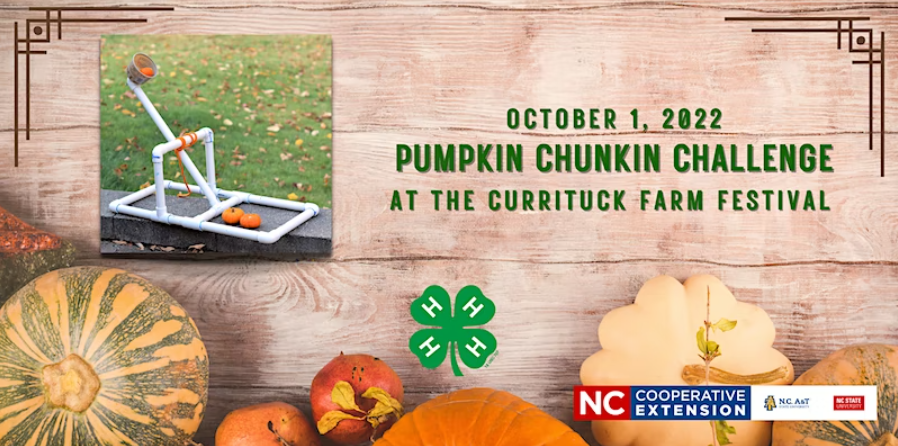 Currituck County 4-H invites youth to compete in Pumpkin Chunkin Challenge