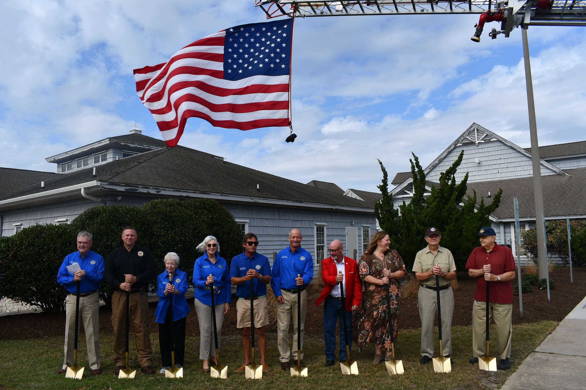 GALLERY: Groundbreaking for new Kitty Hawk Police Department headquarters
