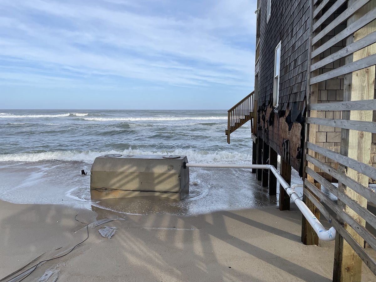 Groups urge action on health risks from exposed septic tanks along Outer Banks