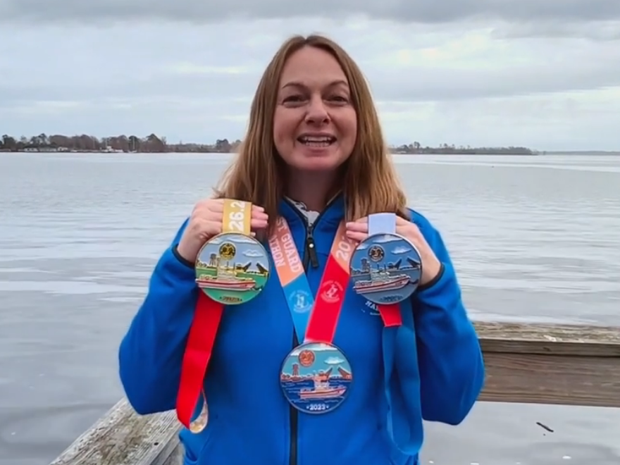 VIDEO: 2023 Coast Guard Marathon event finisher medals revealed