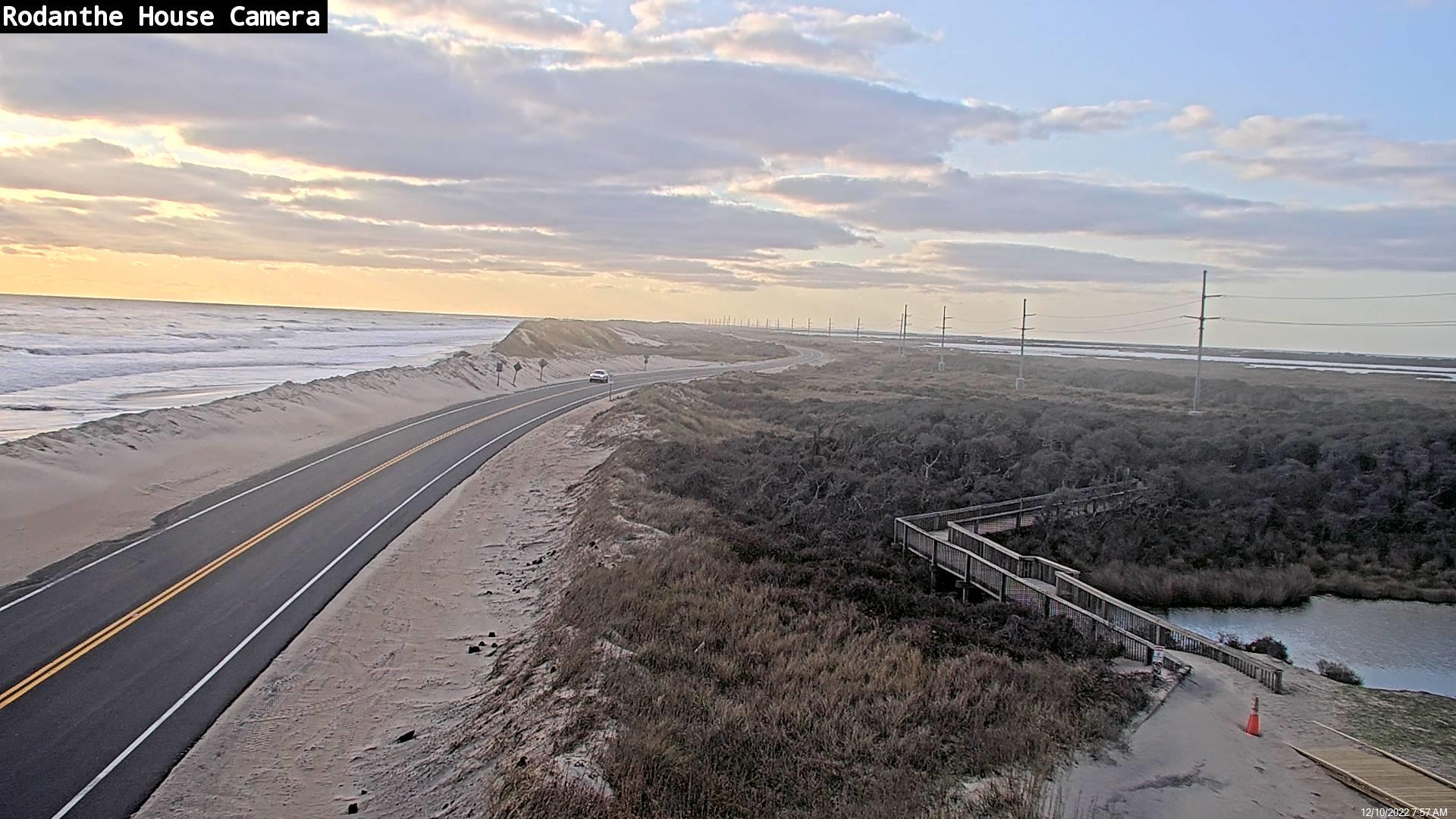 Rough surf, some ocean overwash possible at high tide along Outer Banks into early next week