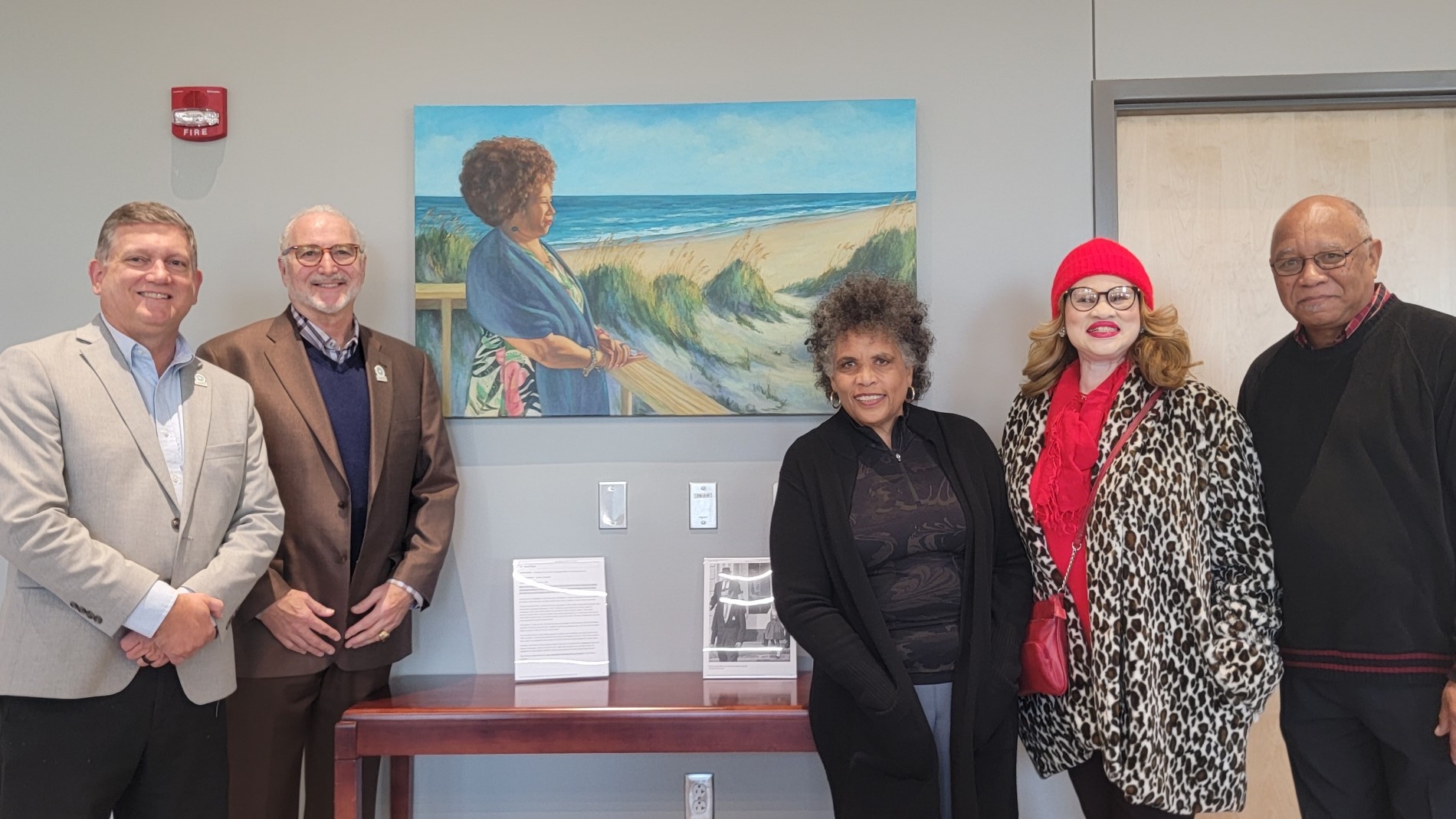 VIDEO: Portrait of Civil Rights icon Ruby Bridges by Outer Banks artist James Melvin now on display at COA-Dare