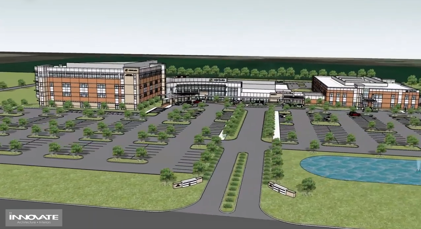 VIDEO: Fly-through of new Sentara Albemarle Regional Health Campus in Elizabeth City