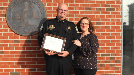 Dare 911 head Capt. Jack Scarborough named Jan. 2023 Employee of the Month