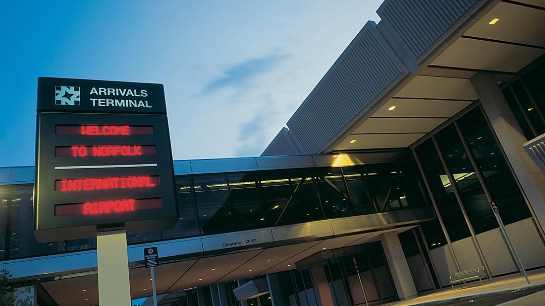 Norfolk International Airport sets passenger record for eighth straight month