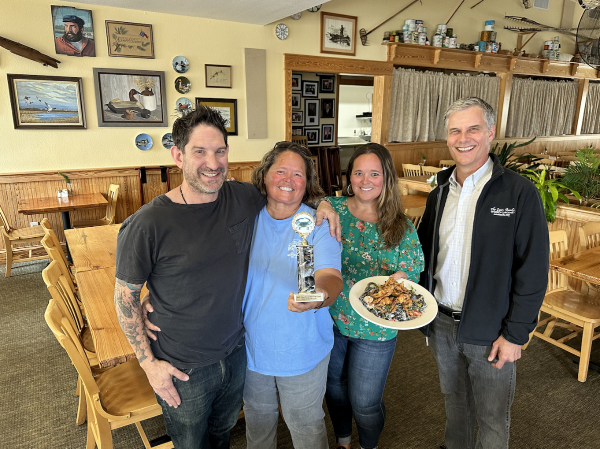 Basnight’s Lone Cedar Café wins Outer Banks Softshell Week Best Dish Trophy