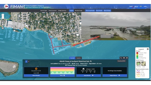 Vote now for NCDOT’s advance flood warning system in national competition