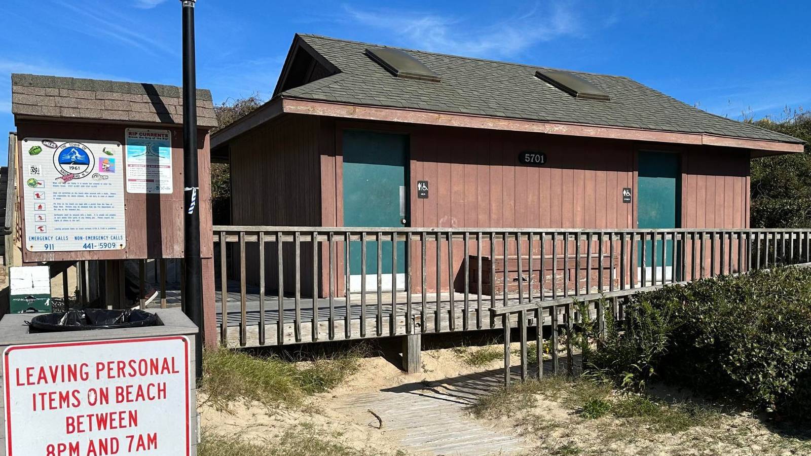 Construction begins to replace Epstein Street bathhouse in Nags Head