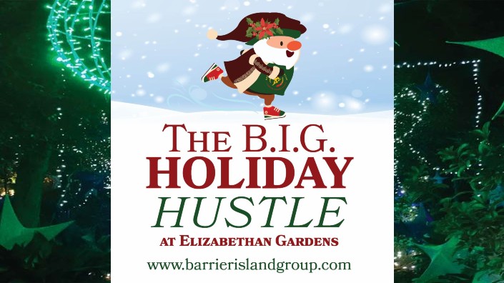 Still time to register for first Holiday Hustle 5K at Elizabethan Gardens on Dec. 9